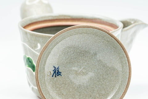 Tezumi — Japanese Kyusu - Green Vines Do-ake Teapot - 280ml — additional view