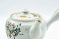 Japanese Kyusu - Floral Gold Kutani-yaki Porcelain Debeso Teapot - 230ml - Tezumi