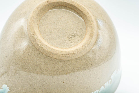 Japanese Katakuchi - Turquoise Glazed Agano-yaki Water Cooler - 180ml - Tezumi