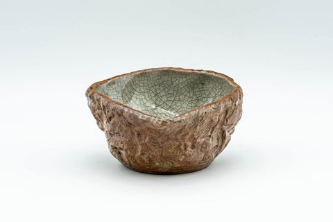 Japanese Katakuchi - Celadon Cerulean Glazed Water Cooler - 80ml - Tezumi