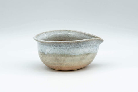 Japanese Katakuchi - Beige White Hagi-yaki Water Cooler - 110ml - Tezumi