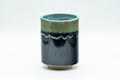 Japanese Teacup - Teal Blue Drip-Glazed Agano-yaki Yunomi - 200ml - Tezumi