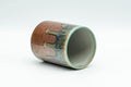 Japanese Teacup - Blue-Green Drip-Glazed Tsutsu-gata Yunomi - 150ml - Tezumi