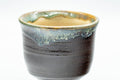 Japanese Teacup - Brown, Beige, and Blue Drip-Glazed Yunomi - 90ml - Tezumi