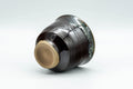 Japanese Teacup - Brown, Beige, and Blue Drip-Glazed Yunomi - 90ml - Tezumi