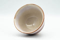 Japanese Teacup - Magenta White Drip-Glazed Hagi-yaki Yunomi - 130ml - Tezumi