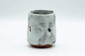 Japanese Teacup - Milky White Glazed Wabi-Sabi Yunomi - 160ml - Tezumi