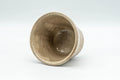 Tezumi — Japanese Teacup - Beige-Glazed Hagi-yaki Yunomi - 90ml — three-quarter view