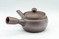 Tezumi — Japanese Kyusu - Classic Banko-yaki Mesh Filter Teapot - 300ml — side view showing the spout