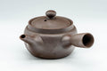 Tezumi — Japanese Kyusu - Classic Banko-yaki Mesh Filter Teapot - 300ml — three-quarter view from the opposite side