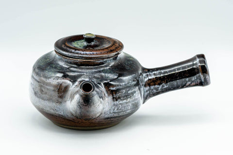 Japanese Kyusu - Hare's Fur Glazed Do-ake Teapot - 400ml - Tezumi