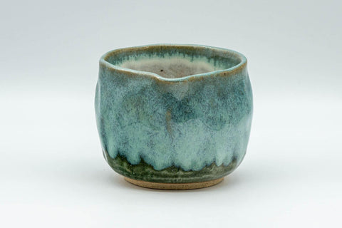 Japanese Katakuchi - Turquoise Wabi-Sabi Water Cooler - 150ml - Tezumi