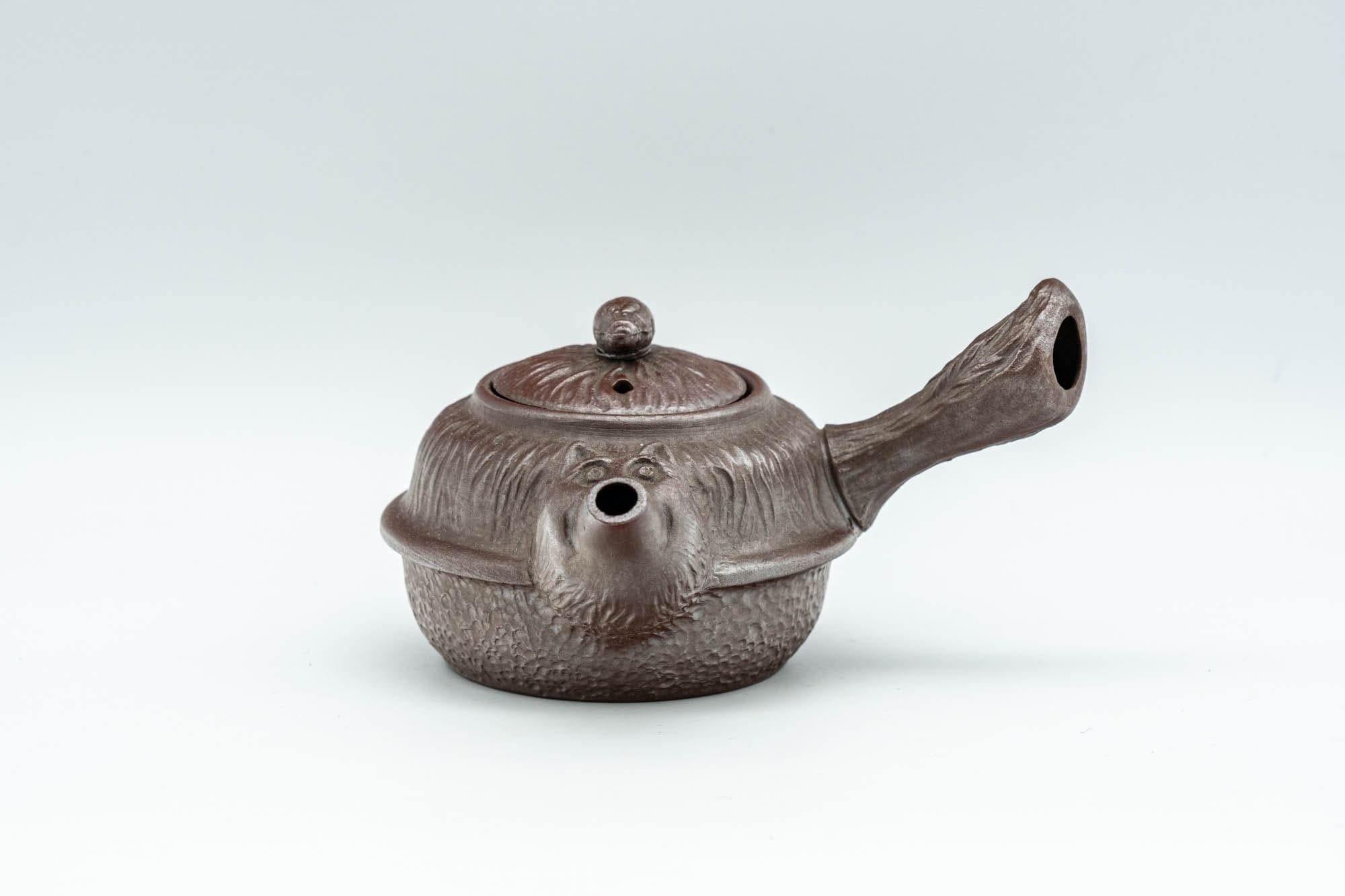 Japanese Kyusu - Small Banko-yaki Tanuki Teapot - 50ml - Tezumi