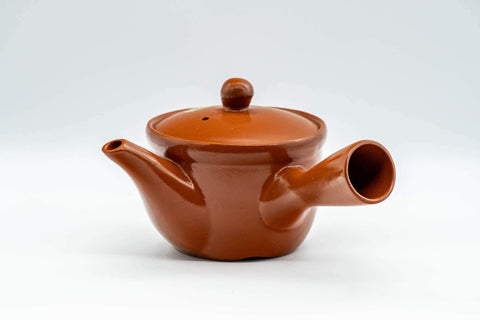 Japanese Kyusu - Classic Tokoname-yaki Mesh Filter Teapot - 300ml - Tezumi