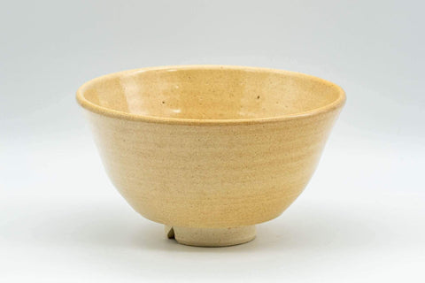 Japanese Matcha Bowl - Beige Drip-Glazed Hagi-yaki Chawan - 300ml - Tezumi