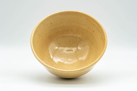Japanese Matcha Bowl - Beige Drip-Glazed Hagi-yaki Chawan - 300ml - Tezumi