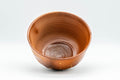 Japanese Matcha Bowl - 腰 Gold Striped Umber Koshi Chawan - 400ml - Tezumi