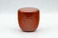 Japanese Natsume - Orange Lacquer Matcha Tea Caddy - 100ml - Tezumi
