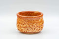 Japanese Teacup - Orange Shino Glazed Guinomi - 40ml - Tezumi