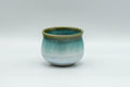 Japanese Teacup - Blue Green Agano-yaki Guinomi - 60ml - Tezumi