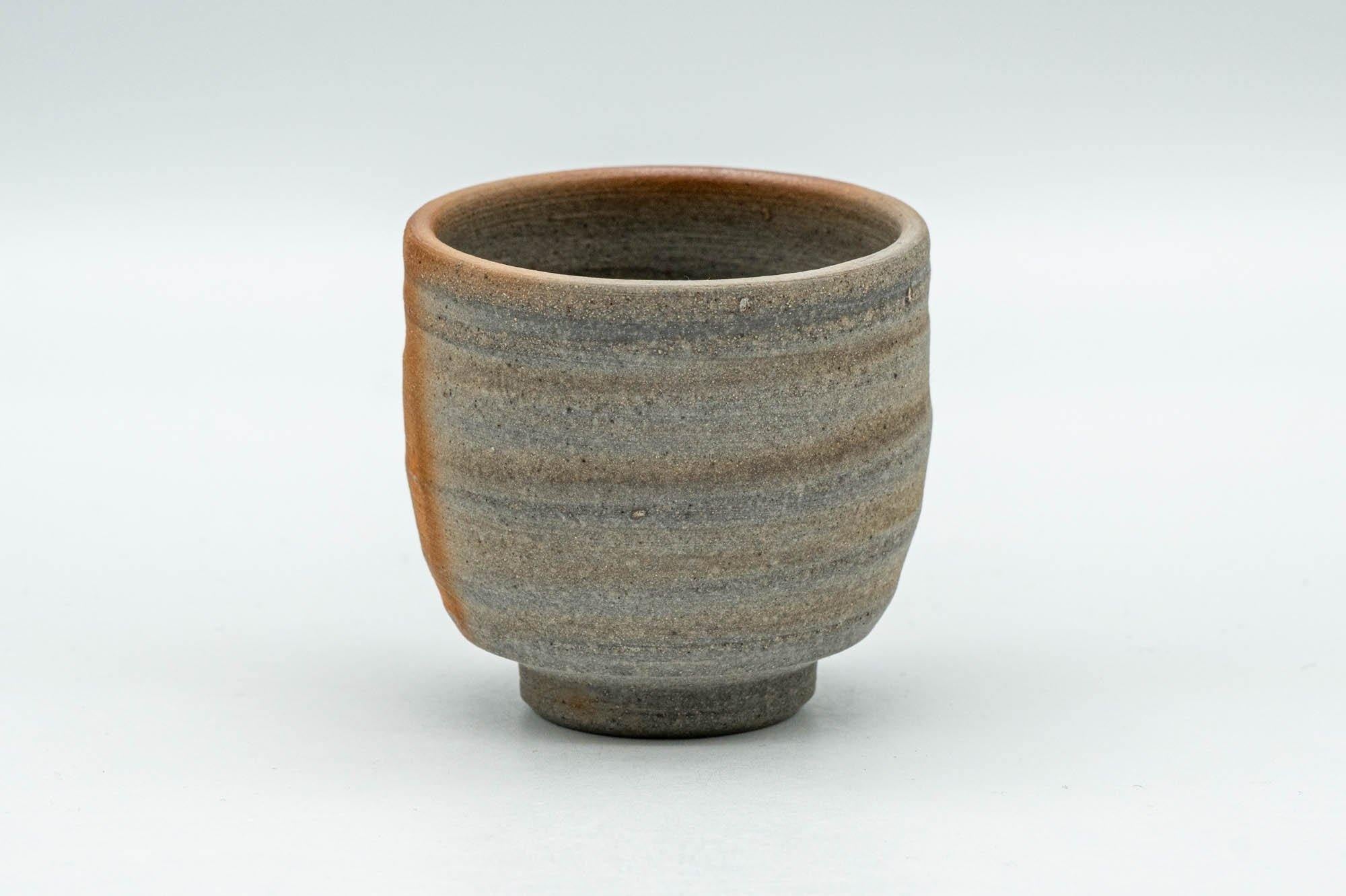 Japanese Teacup - 緋襷 Hidasuki Bizen-yaki Guinomi - 50ml - Tezumi