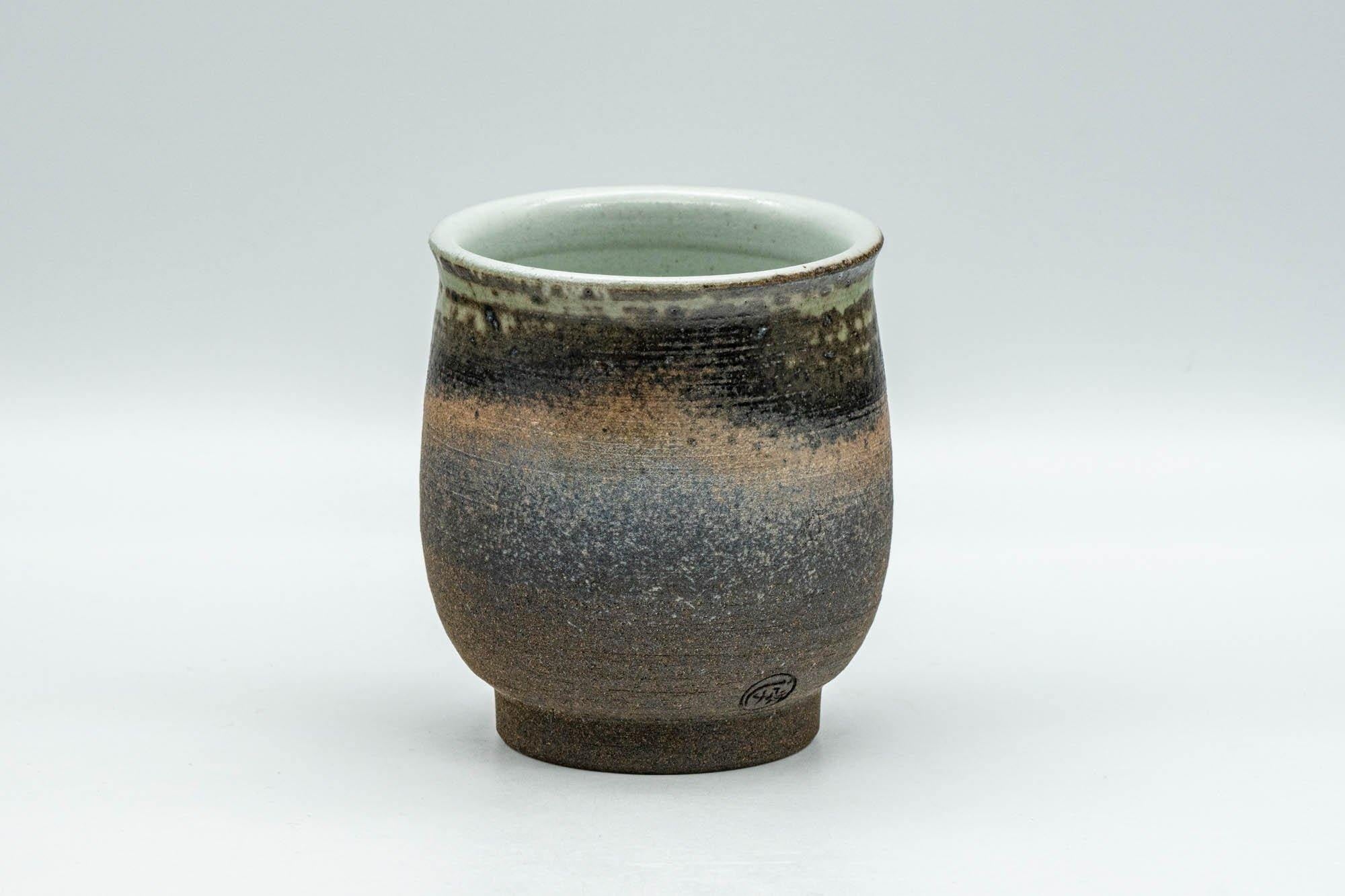 Japanese Teacup - Extravagant Inner Glazed Bizen-yaki Yunomi - 190ml - Tezumi