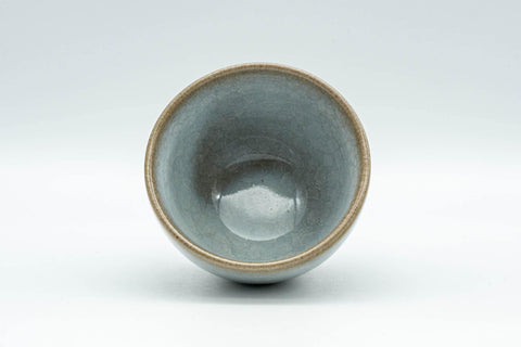 Japanese Teacup - Gray Celadon Glazed Yunomi - 80ml - Tezumi