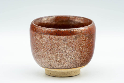 Japanese Teacup - Glossy Red Glazed Yunomi - 60ml - Tezumi