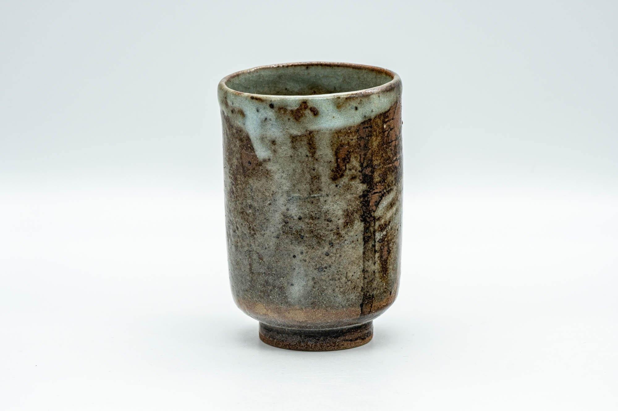 Japanese Teacup - Brown and Grey Patterned Yunomi - 190ml - Tezumi
