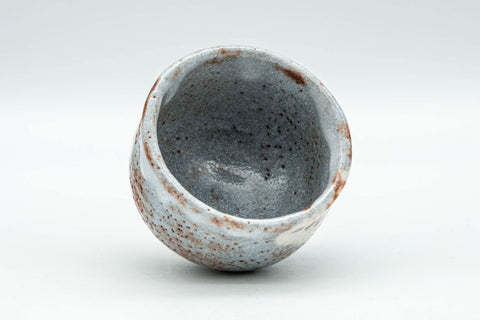 Japanese Teacup - Blossoms Blue Shino Glazed Guinomi - 60ml - Tezumi