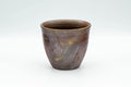 Tezumi — Japanese Teacup - Large Textured Bizen-yaki Yunomi - 230ml — front view