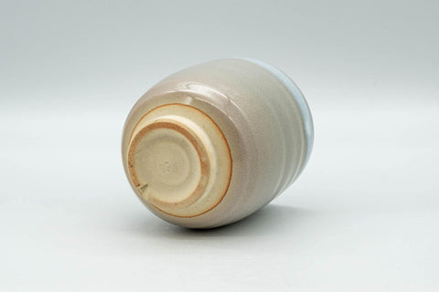 Japanese Teacup - Beige and White Glazed Hagi-yaki Yunomi - 180ml - Tezumi
