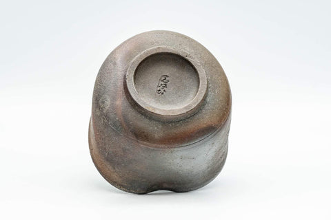 Japanese Katakuchi - Heart-shaped Bizen-yaki Water Cooler - 240ml - Tezumi