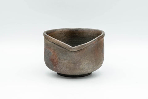 Japanese Katakuchi - Heart-shaped Bizen-yaki Water Cooler - 240ml - Tezumi