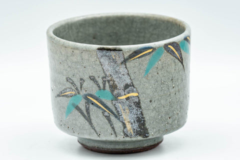 Japanese Teacup - Bamboo Grey Glazed Yunomi - 70ml - Tezumi