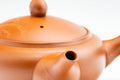 Tezumi — Japanese Kyusu - Engraved Tokoname-yaki Debeso Teapot - 325ml — closeup of the base