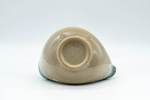 Japanese Katakuchi - Turquoise Glazed Agano-yaki Water Cooler - 180ml - Tezumi