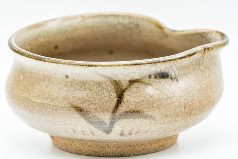 Japanese Katakuchi - Beige Tea Leaves Water Cooler - 125ml - Tezumi