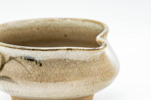 Japanese Katakuchi - Beige Tea Leaves Water Cooler - 125ml - Tezumi