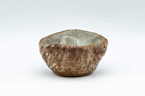 Japanese Katakuchi - Celadon Cerulean Glazed Water Cooler - 80ml - Tezumi