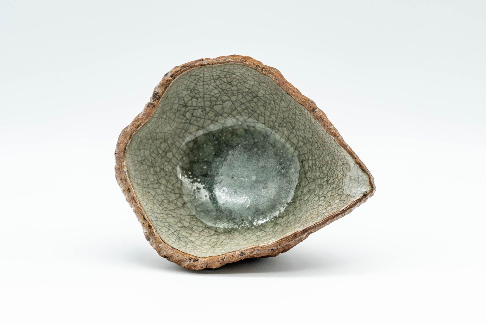 Japanese Katakuchi - Celadon Cerulean Glazed Water Cooler - 80ml - Tezumi
