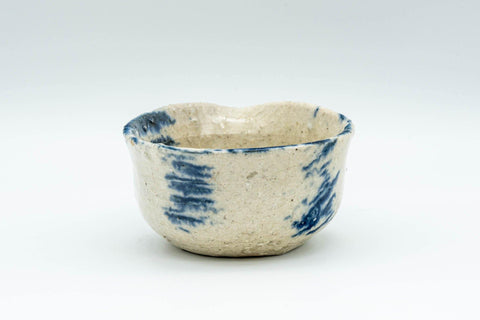Tezumi — Japanese Katakuchi - Indigo White Water Cooler - 60ml — three-quarter view