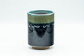 Japanese Teacup - Teal Blue Drip-Glazed Agano-yaki Yunomi - 200ml - Tezumi