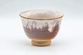 Japanese Teacup - Magenta White Drip-Glazed Hagi-yaki Yunomi - 130ml - Tezumi