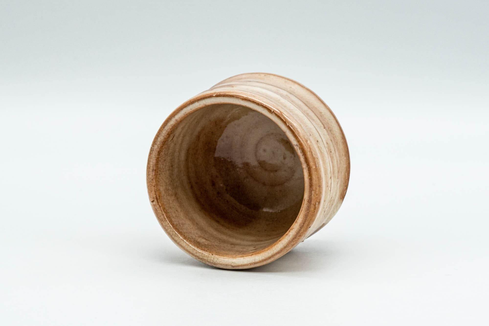 Japanese Teacup - Drip-Glazed Hagi-yaki Guinomi - 60ml - Tezumi