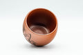 Japanese Teacup - Engraved Mountainous Tokoname-yaki Yunomi - 140ml - Tezumi