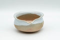 Tezumi — Japanese Katakuchi - Beige White Hagi-yaki Water Cooler - 100ml — front view from another angle