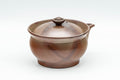 Japanese Houhin - 柴岡陶泉堂 Shibaoka Tosendou Hidasuki Bizen-yaki Do-ake Teapot - 120ml - Tezumi