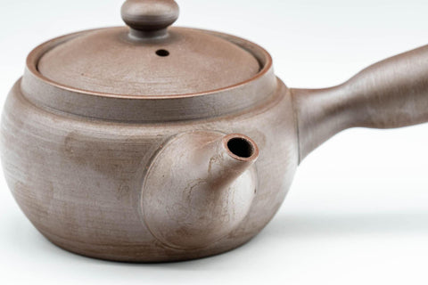Tezumi — Japanese Kyusu - Classic Banko-yaki Mesh Filter Teapot - 300ml — closeup of the decoration