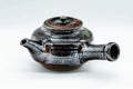 Japanese Kyusu - Hare's Fur Glazed Do-ake Teapot - 400ml - Tezumi
